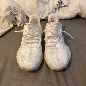 ADIDAS YEEZY 350 BOOST CREAM/TRIPLE WHITE SIZE 10 MENS